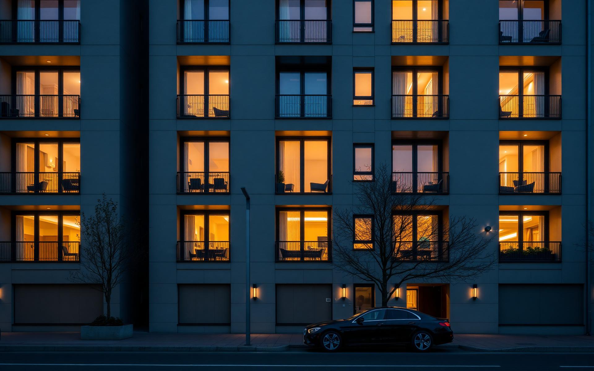 Modern residential building